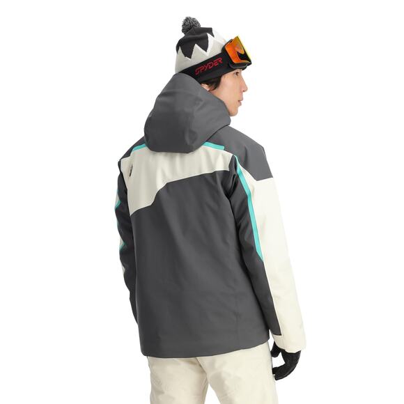 NWT Spyder Men’s Leader Ski Jacket – Medium – Waterproof Winter Coat - Picture 2 of 5